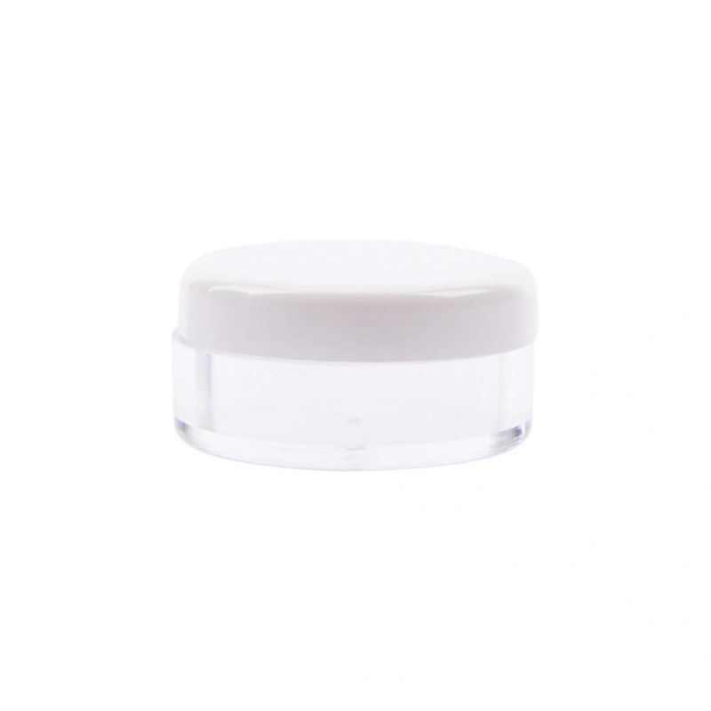 Transparent Cream Jar for Eye Shadow Face Cream Cosmetic Sample Jar