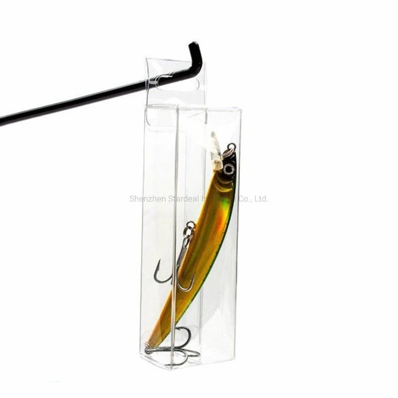 OEM Disposable Durable Clear Plastic Fishing Lures PVC Box