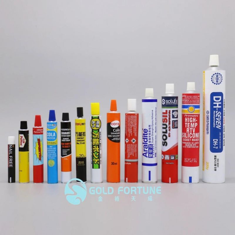 Custom Collapsible Aluminuim Paint Tubes