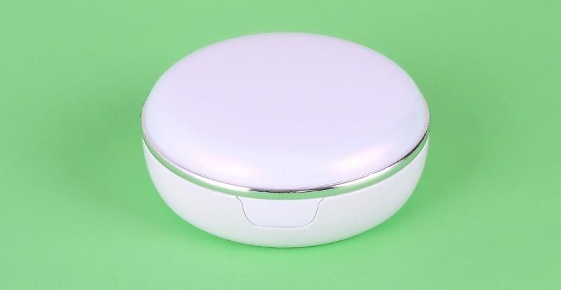 Best Price White Round Empty Bb Cream Cushion Case Air Cushion Case Compact Powder Case with Mirror