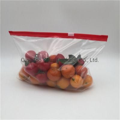 Plastic Slider Bag Customized Slider Bag PE Slider Food Storage Bag