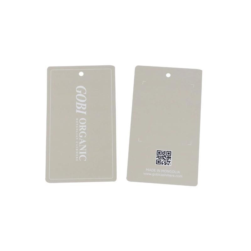 Manufacturer Tan Color Swing Tag Hangtag