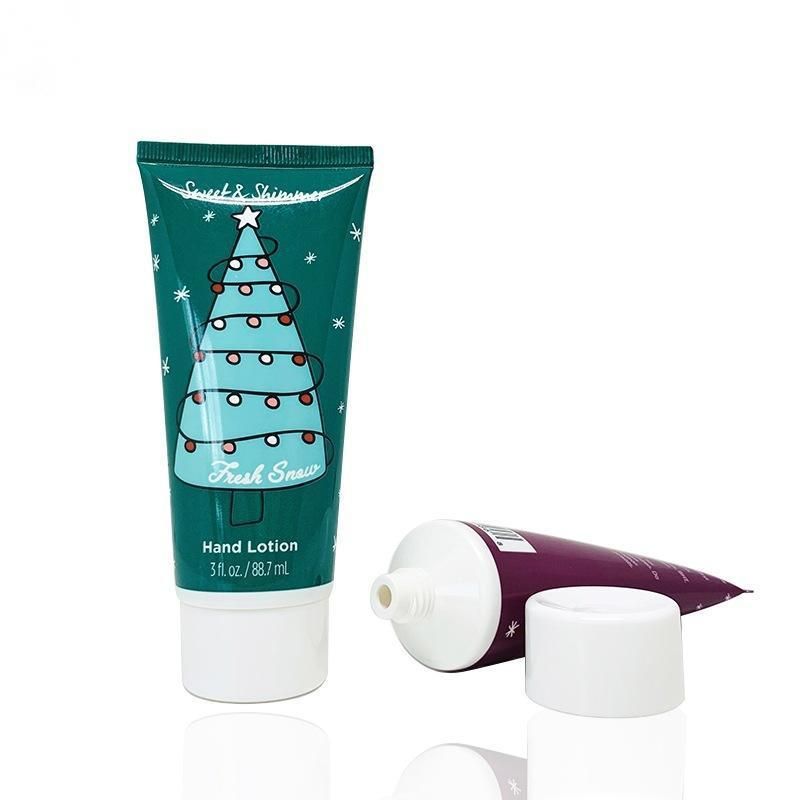 Plastic PE Hand Cream Body Lotion Soft Cosmetic Packaging Squeeze Tube