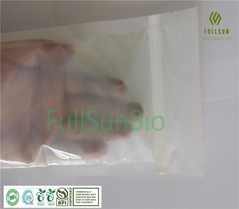 Biodegradable Packaging Bag Compound Zipper Plastic Bag