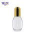 Premium Quality 40ml Transparent PETG Gold Plastic Dropper Bottle