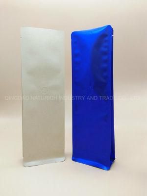 350g Shiny Packaging Pouch Custom Food Plastic Bag Side Gusset Coffee Bag with Valve