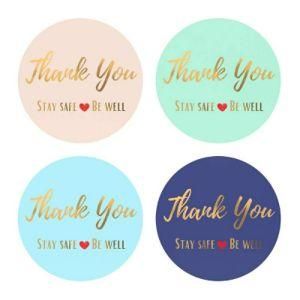 1.5inch/38mm Printing Thank You Label Sticker