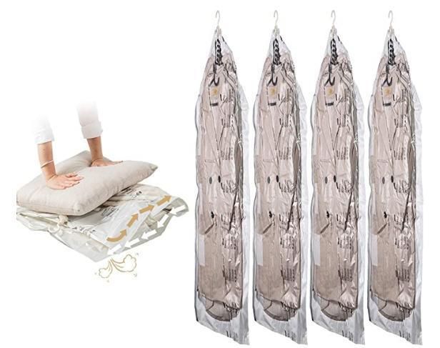 Seal Storage Bag Clear Bags for Suits, Winter Coats or Jackets