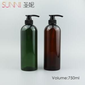 750 Ml Boston Plastic Lotion Bottle for Shampoo Bottle