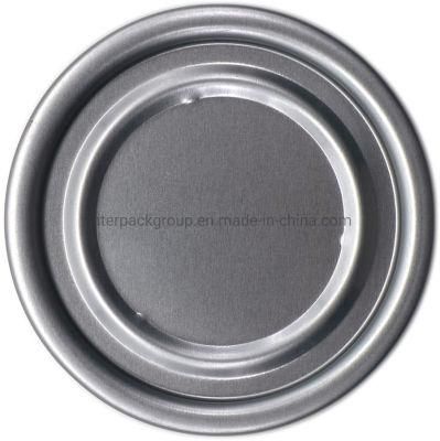 Wholesale Tinplate Lid 300# 72.9mm Normal Bottom Tin Lid for Food Can