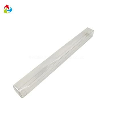 Clear Foldable Gift Pen Thin Plastic Box