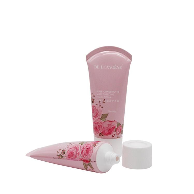 Factory Made 50ml Hand Cream Cosmetic Plastic Packaging Tube