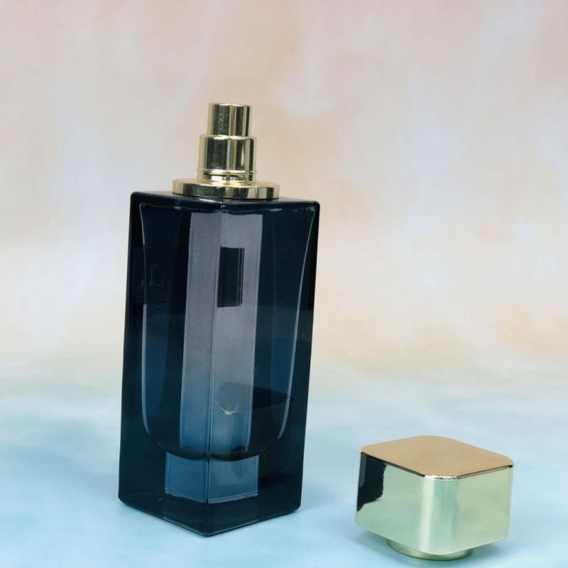 Wholesale Custom Luxury Unique 100ml Perfume Glass Bottle for Men