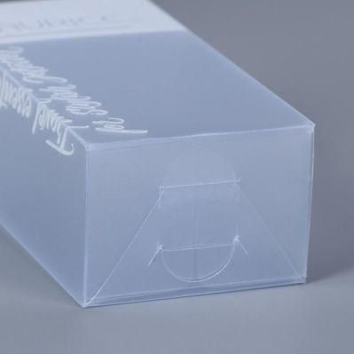 Custed Sanded Color Printing Plastic / PVC / PP Packaging Gift Box