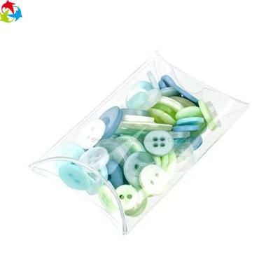 Custom Packaging Pillow Boxes Clear Plastic Pillow Gift Box