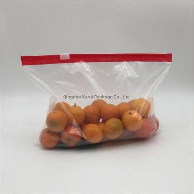 BPA Free Snack Sandwich Gallon Size Size Recusable Single Freezer Ziplock Slider Bag