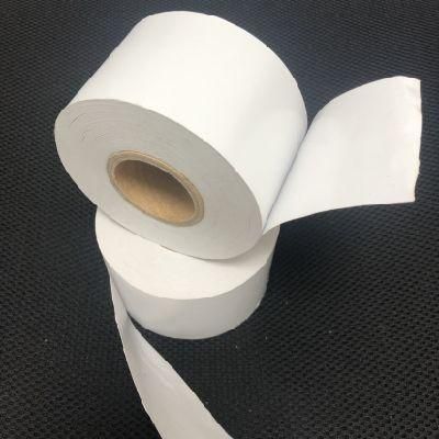 Supermarket Price Label Linerless Thermal Label with Spacer Glue for TM-90 Printer Label 58mm X 65m/Roll