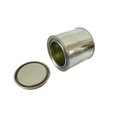 Free Sample Round Tin Cans Tin Pails for Glue/Car Wax/Paint Packaging