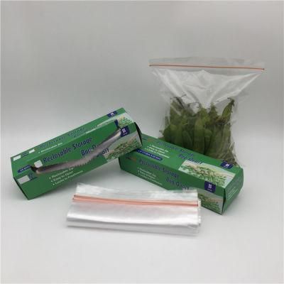 Resealable Polythene Zip Lock Plastic Pouch Biodegradable Reusable Food Storage Packaging Zipper Bag