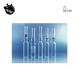 3ml Clear Ampoule Glass Bottle Injection Vial