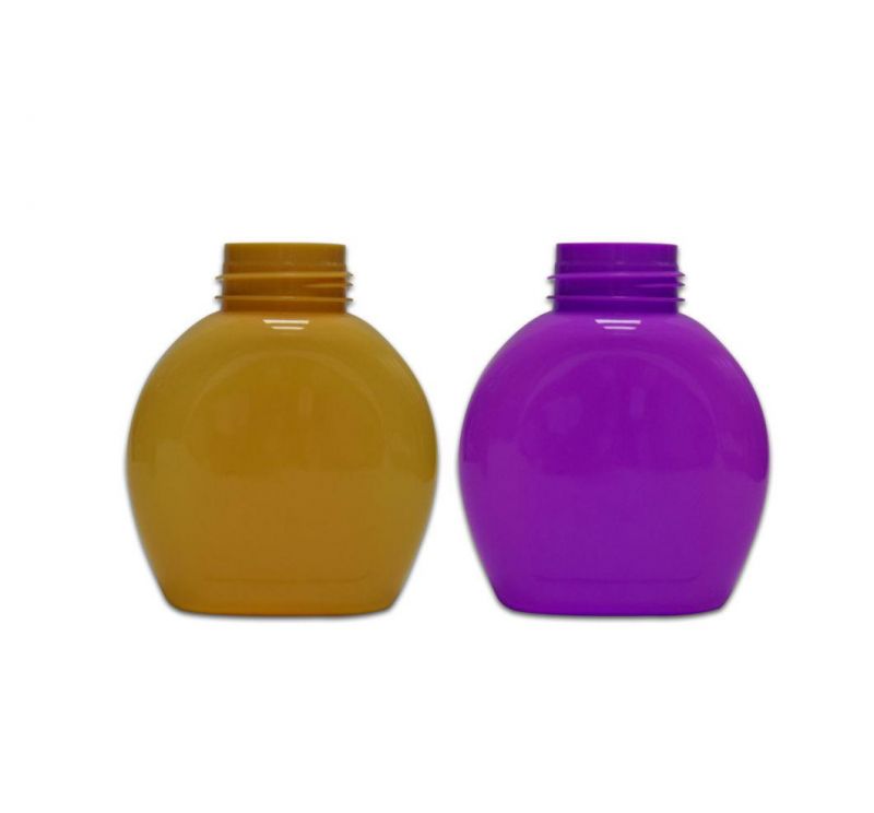 320ml Yellow Plastic Lotion Container Empty Lotion Containers Packaging Plastic Lotion Cosmetic Packaging Bottle