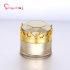 Wholesale Airless Cosmetic Packaging 15g 30g 50g Luxury Gold Cream Jar Container for Cosmetic Packaging