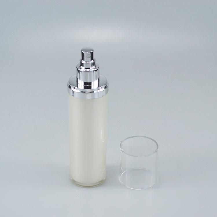 150 Ml Capacity Lotion Bottle with Silver Lotion Pump Cosmetic Lotion Pump Acrylic Bottle