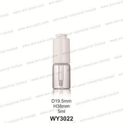 Eco Friendly Natural Material Glass Cosmetic Packaging 5ml 10ml Cream Skin Care Bottle