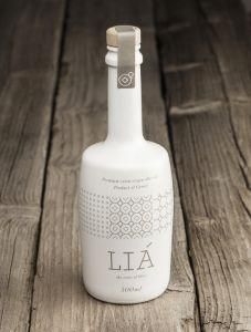 500ml White Printed Olive Oil Bottle, Storage Bottle