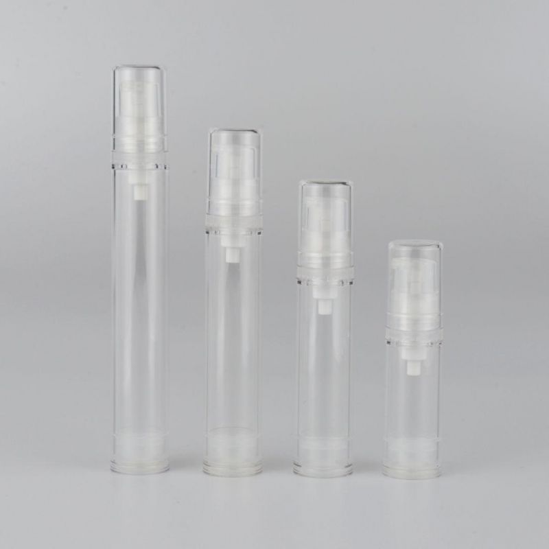 5ml 10ml 12ml 15ml Empty Plastic Clear Perfume Bottles with Sprayer Pump Transparent Press Pump