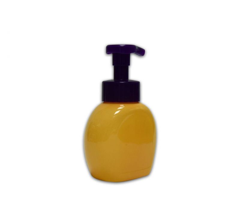 320ml Yellow Plastic Lotion Container Empty Lotion Containers Packaging Plastic Lotion Cosmetic Packaging Bottle