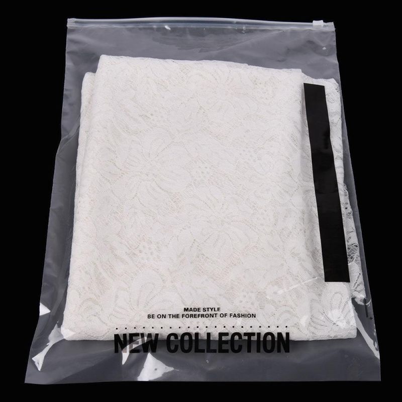 Customize Plastic Ziplock Bag Garment Apparel Packaging OPP Bag Packaging Eco Friendly