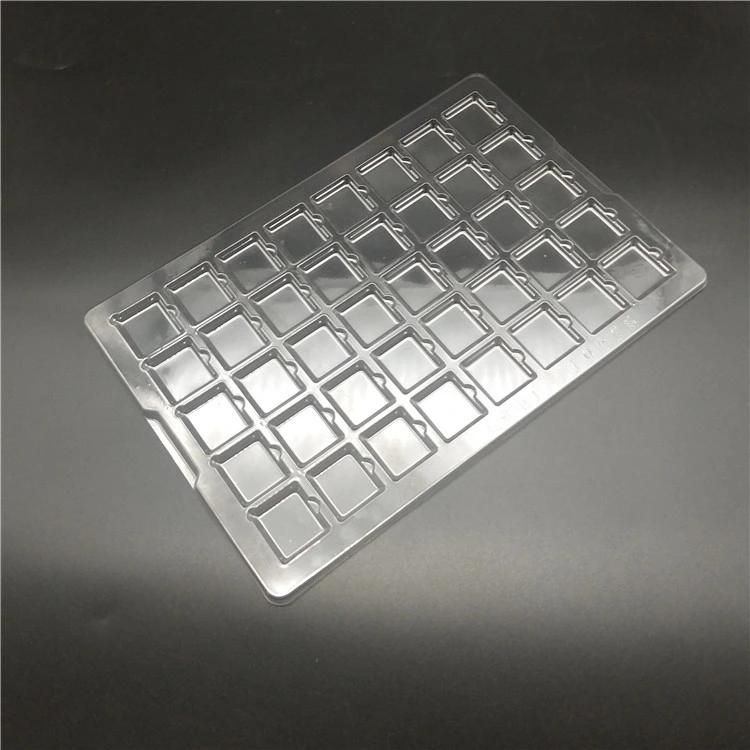 Clear Transparent Electronic Components Packaging Tray