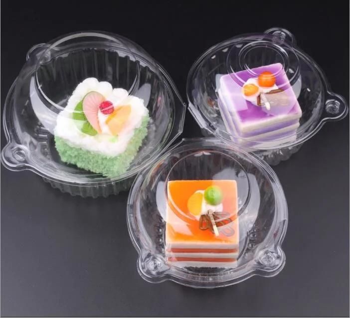 Wholesale Supplier Clear Plastic PVC Small Cookie Clamshell Blister Packaging Boxes