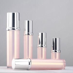 Round Plastic Airless Bottle with 50ml/30ml/15ml