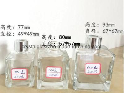Glass Bottle Refresh Air Fragrance Reed Diffuser Bottle
