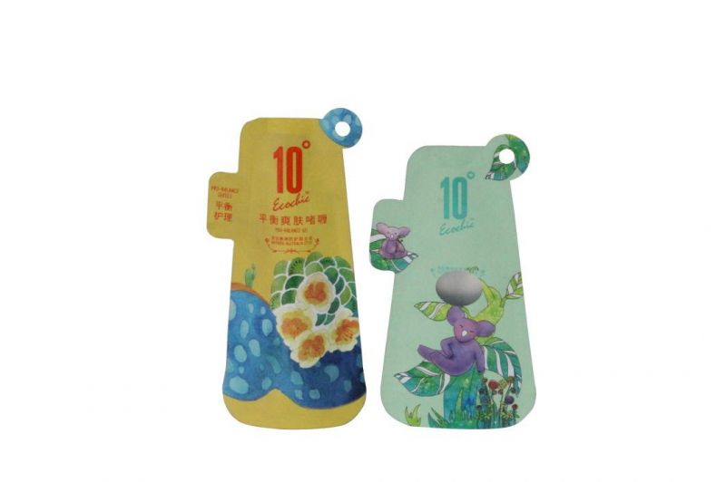 Custom Shape Design Women′s Face Mask Packaging Pouches