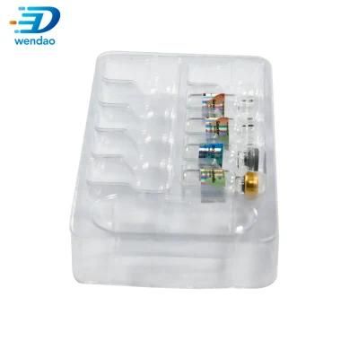 Custom Pharmaceutical Packaging Disposable Blister Vials Medical Plastic Trays for Steroids