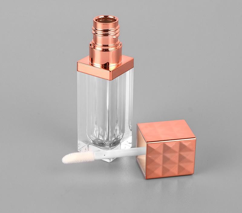 China Supplier Luxury Empty Lip Gloss Tube Square Lip Gloss Tube Container