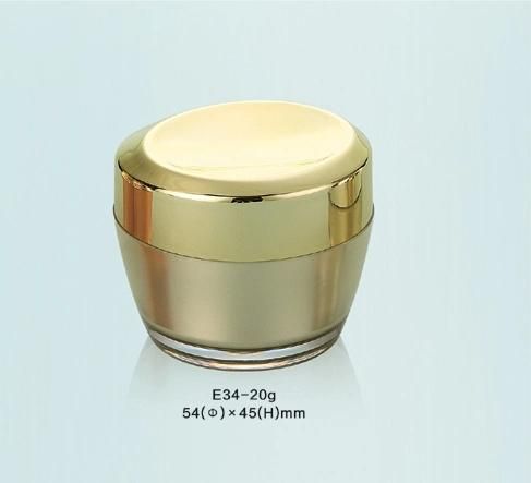 20g Empty Plastic Cream Jar for Skin Care