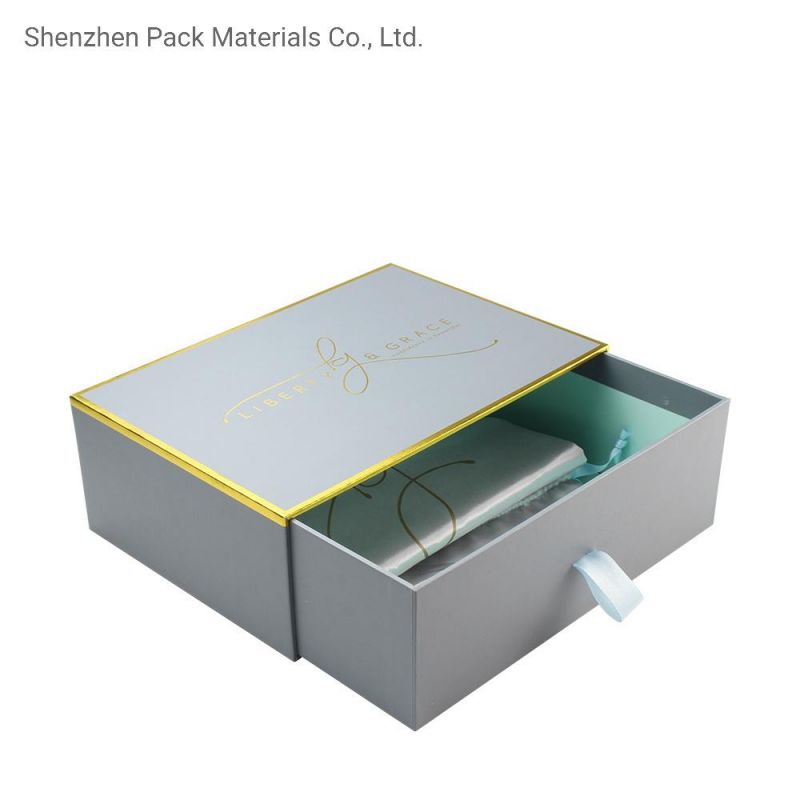 Drawer Fashion Gift Neck Luxury Perfume Birthday Sliding Door Customized Jewelry Packaging Box