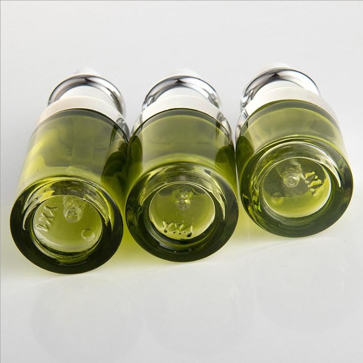 20ml, 30ml, 50ml Essential Oil Bottle Glass Dropper Bottle with Aluminum Cover on The Shoulder