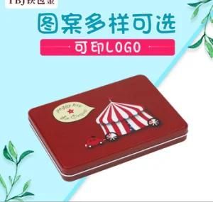 Red Candy Rectangular Tin Box