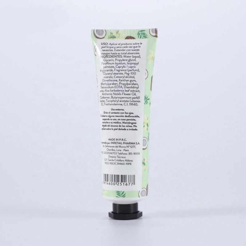 Custom Printed Luxury Top Quality High Gloss Abl Tube Cream