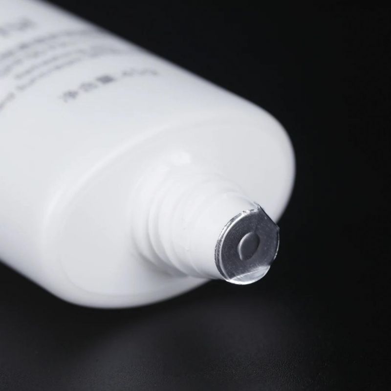 Custom Cosmetic Tube 100ml White Empty Cream Tube Low MOQ Printing Plastic Cosmetic Tube Packaging