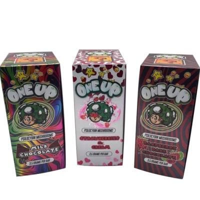 One up Raspberry Dark Chocolate Bars Packaging Box