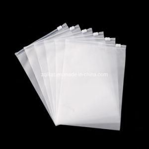 Zip Top Frosted Slider CPE/PP Bio Bags Cute Plastic Clothing Packaging Bag