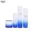 Manufacturer Empty Cosmetic Packaging Gradient Glass Facial Cream Jar and Lotion Bottle