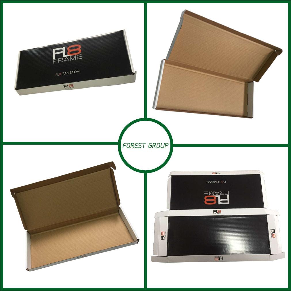 Licence Plate Black and White Packaging Box