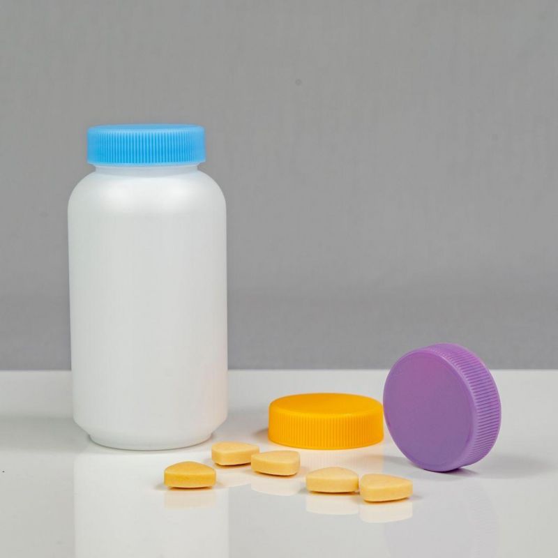 HDPE Round Packagings Probiotics Products Coq10 Capsules Bottle